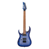 Ibanez RGA42FML RGA Standard LH Electric Guitar Blue Lagoon Burst Flat
