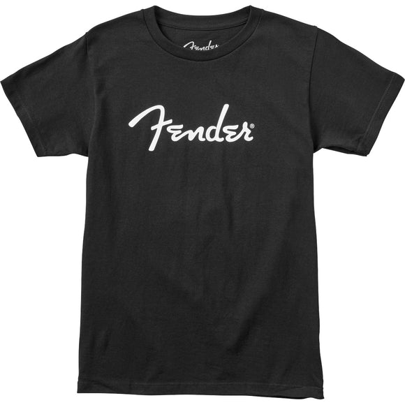 Fender Spaghetti Logo T-Shirt, Black