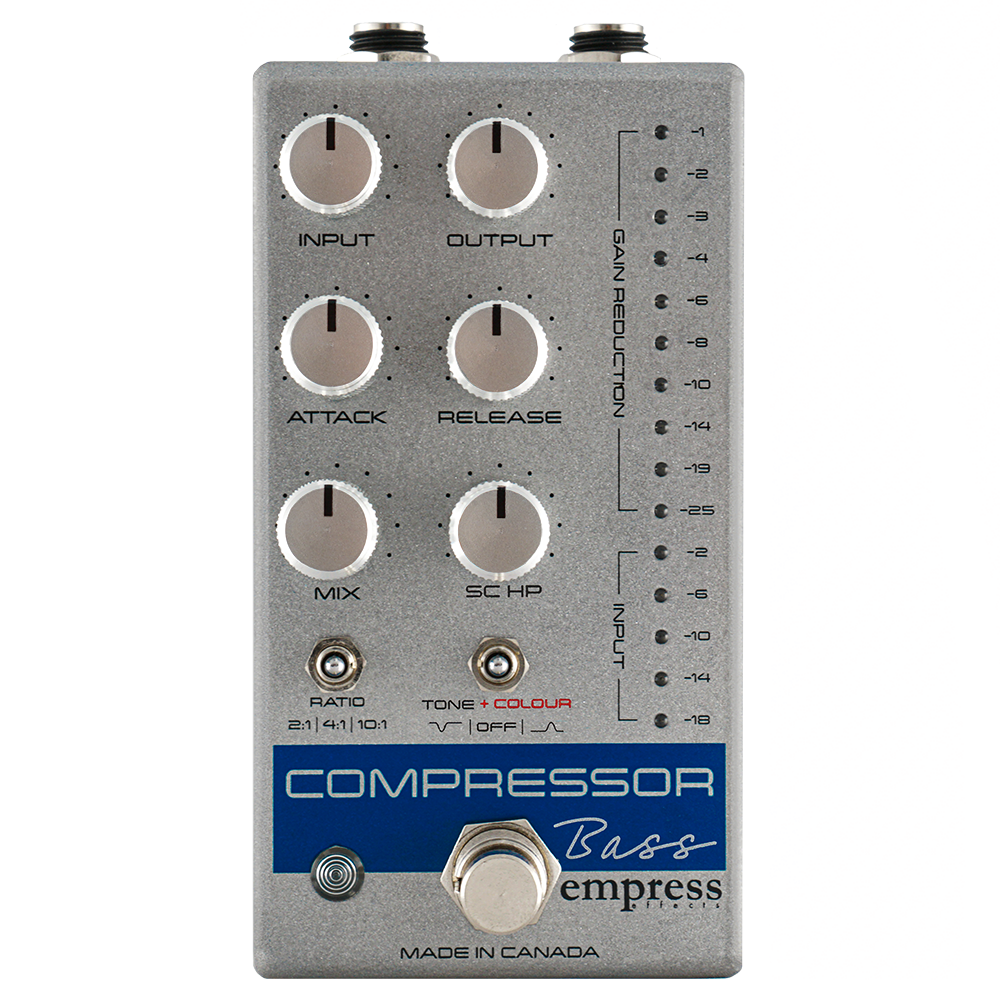 ベース Empress Effects Compressor Bass Empress Effects Bass Compressor – Oxbow Audio Lab