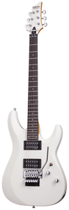 Schecter C-6 Deluxe Electric Guitar Floyd Rose - Satin White