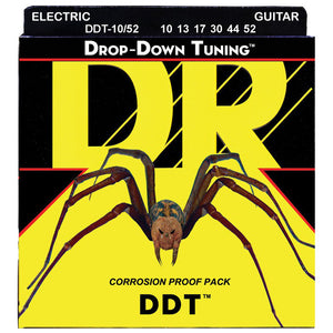 DR DDT-10/52 Drop Down Tuning Electric Strings Big Heavy 10-52.