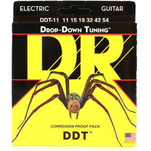 DR DDT-11 Drop Down Tuning Electric Guitar Extra-Heavy 11-54