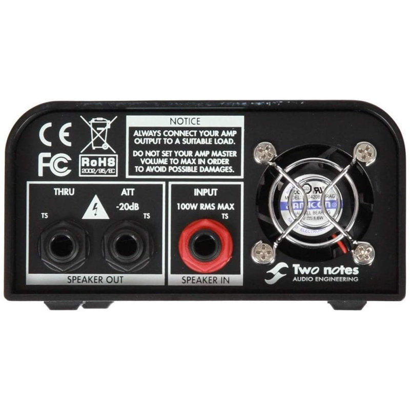 Two Notes Torpedo Captor 8 Ohm Reactive Loadbox DI, Attenuator