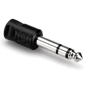 Hosa Technology 3.5 mm TRS to 1/4 in TRS Headphone Adapter