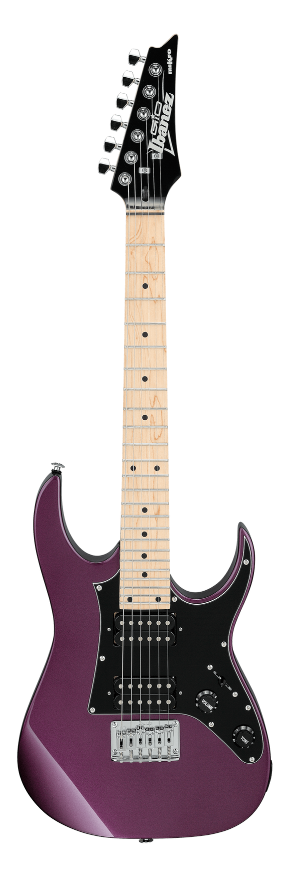 Ibanez GRGM21MMPL GIO RG Mikro Short Scale Electric Guitar - Metallic Purple