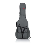 Gator Transit Series Acoustic Guitar Bag, Light Grey