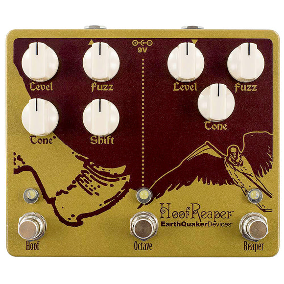 EarthQuaker Devices Hoof Reaper Double Fuzz with Octave Up Fuzz V2