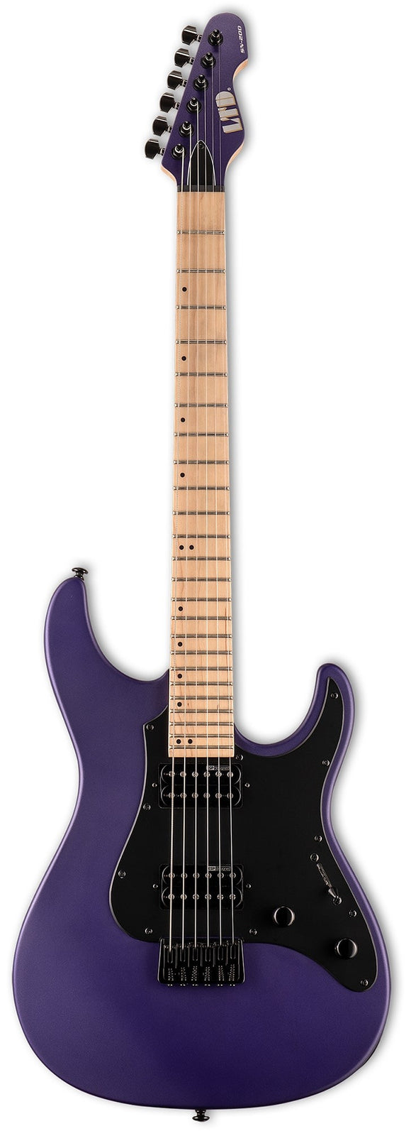 ESP Guitars LTD SN-200HT Electric Guitar, Dark Metallic Purple Satin