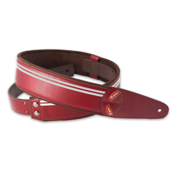 Right On! Straps Steady Mojo Race Red Guitar Strap