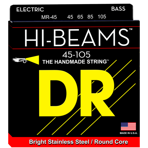 DR MR-45 Hi-Beam Bass Strings - Medium, 45-105