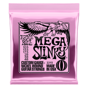 Ernie Ball Nickel Wound Mega Slinky 10.5 -48 Electric Strings