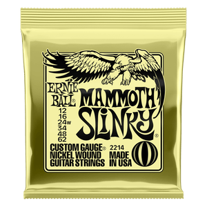 Ernie Ball Nickel Wound Mammoth Slinky 12-62 Electric Strings