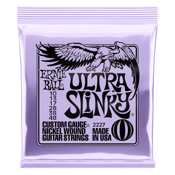 Ernie Ball Nickel Wound Ultra Slinky 10-48 Electric Strings