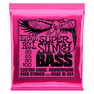 Ernie Ball Bass Strings Super Slinky 45-100