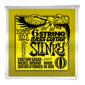 Ernie Ball Bass Strings Super Slinky for 6 String 20-90