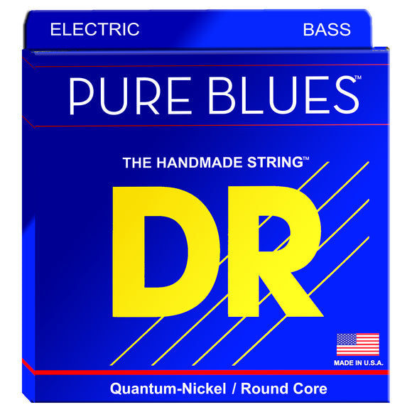 DR PB5-130 Pure Blues Quantum-Nickel Bass Strings 45-130