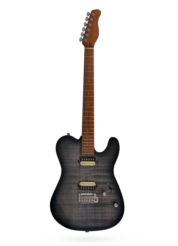 Sire T7 Larry Carlton Electric Guitar, Transparent Black