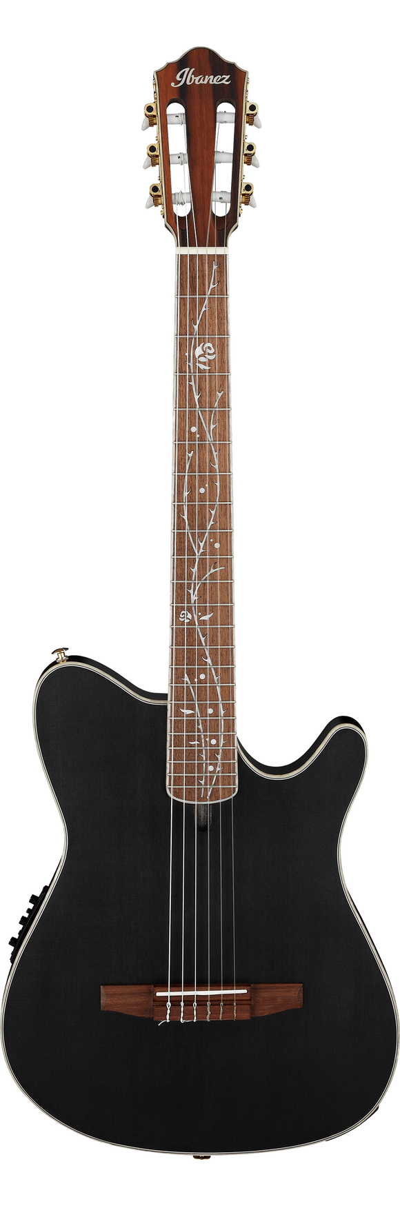 Ibanez Tim Henson Signature Nylon Guitar - Transparent Black Flat