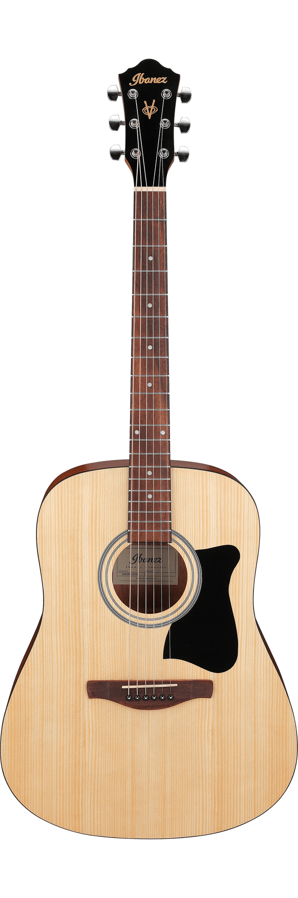 Ibanez V40OPN Drednaught Acoustic Guitar, Open Pore Natural