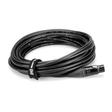 Hosa Black Hook and Loop Cable Tie 50 pc.