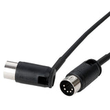 BOSS BMIDI-PB1 Space-Saving MIDI Cable with Multi-Directional Connectors 12in/30cm
