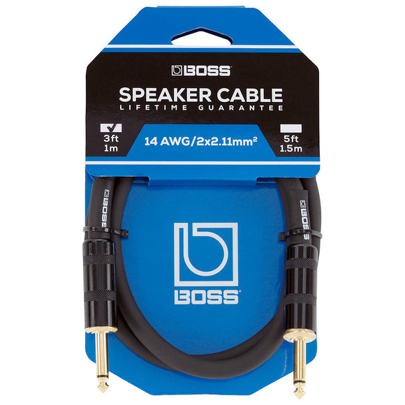 BOSS Speaker Cable - 1/4