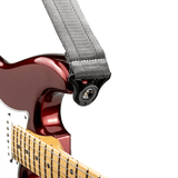 D'Addario Auto Lock Guitar Strap Metal Grey