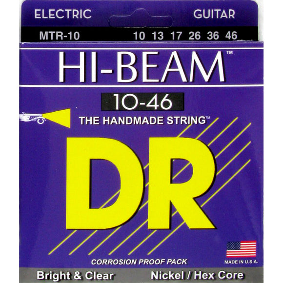 DR Hi-Beam MTR7-10 Nickel-Plated Steel Hex Core Electric Strings Medium 7-String 10-56