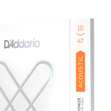 D'Addario XS Phosphor Bronze Acoustic Strings - Extra Light, 10-47