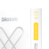 D'Addario XS Super Light Top/Regular Bottom Coated Electric Guitar Strings 09-46