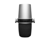 SHURE MV7 Podcast Microphone Silver