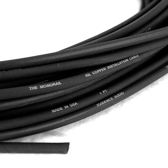 Evidence Audio The Monorail Signal Cable Black 50 Feet