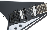 Jackson JS Series Rhoads JS32, Amaranth Fingerboard, Black with White Bevels