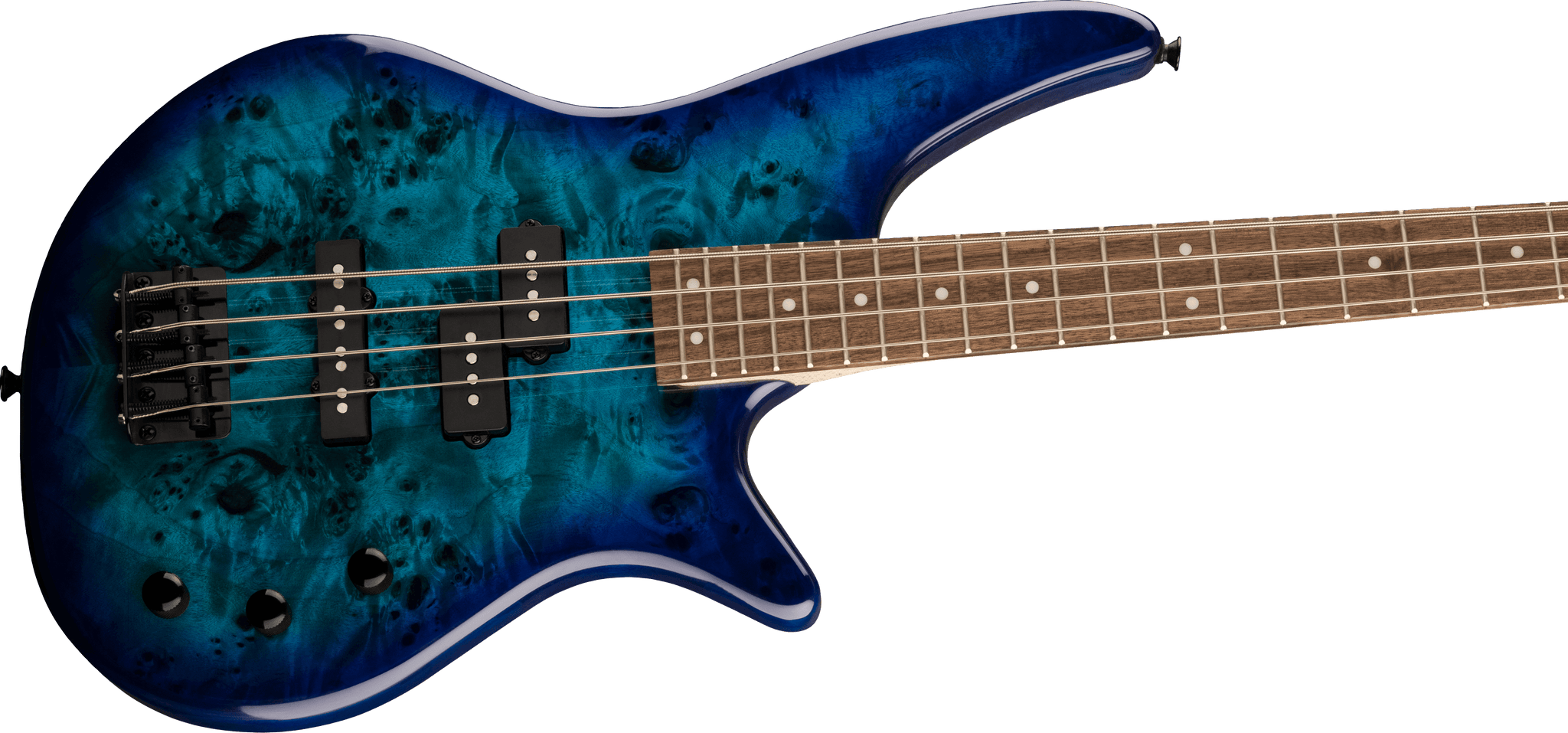 Jackson JS Series Spectra Bass JS2P, Laurel Fingerboard, Blue