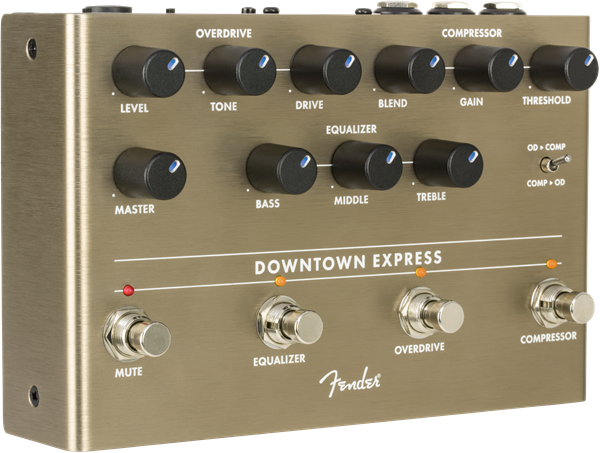 Fender Downtown Express Bass Multi Effect Pedal – Oxbow Audio Lab