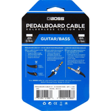 BOSS Solderless Pedalboard Cable Kit, 6 Connectors, 6ft / 1.8m Cable BCK-6