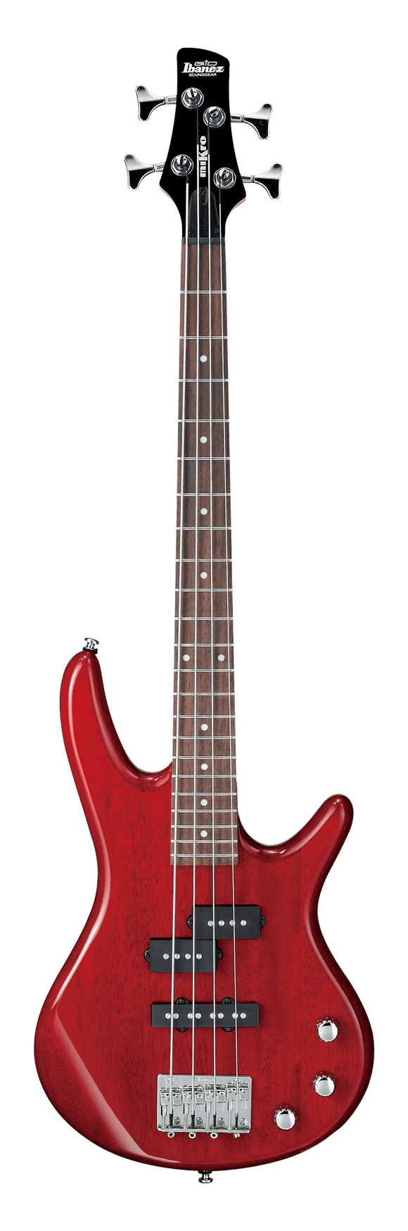 Ibanez GSRM20 Mikro Bass - Transparent Red