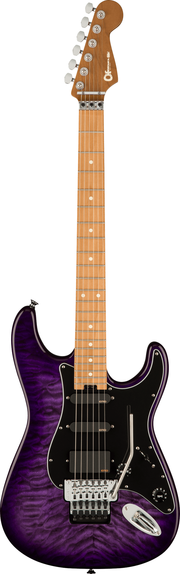 Charvel Marco Sfogli Signature Pro-Mod So-Cal Style 1, Transparent Purple Burst