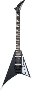 Jackson JS Series Rhoads JS32, Amaranth Fingerboard, Black with White Bevels