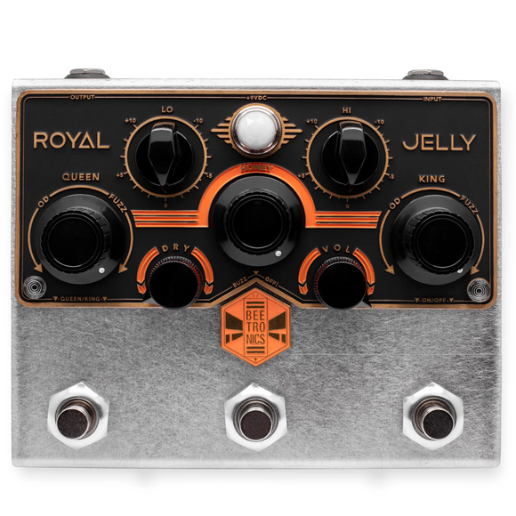 Beetronics Royal Jelly Fuzz/OD Blender