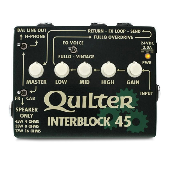 Quilter Interblock 45 Pedalboard Guitar Head