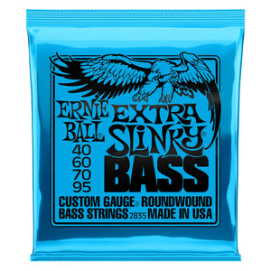 Ernie Ball Nickel Wound Extra Slinky Bass Strings  40-95