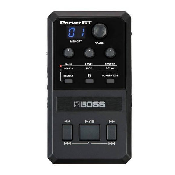 BOSS Pocket GT Pocket Effects Processor and Practice Companion