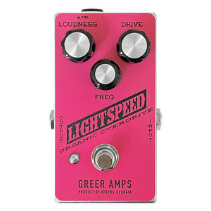 Greer Amps Lightspeed Organic Overdrive Pink/Black