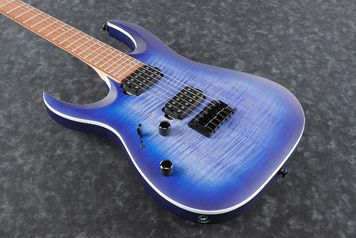 Ibanez Rga Standard Ibanez RGA42FML RGA Standard LH Electric Guitar Blue Lagoon Burst Flat ...