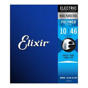 Elixir Electric Guitar Strings POLYWEB Light 10-46