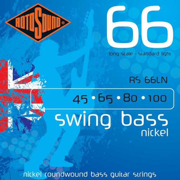 Rotosound RS66LN Nickel Roundwound Bass Strings