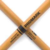 ProMark Rebound ActiveGrip Drumsticks - 5B, Hickory Clear