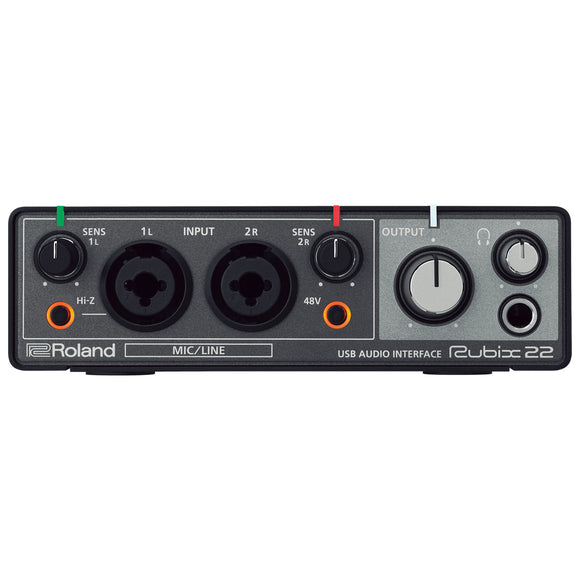 Roland Rubix22 USB Audio Interface 24/192 2x2